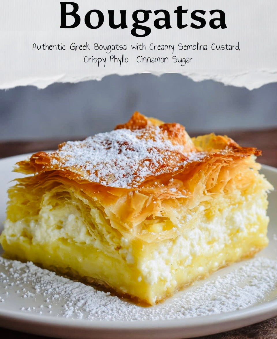 Homemade Bougatsa — Serves 2
