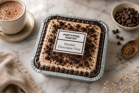 Double Chocolate Chai Cake