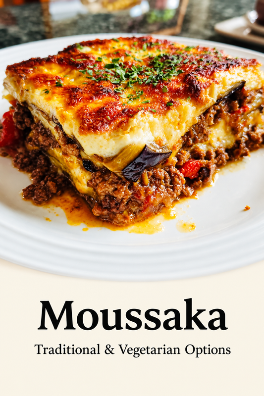 Updated Moussaka card